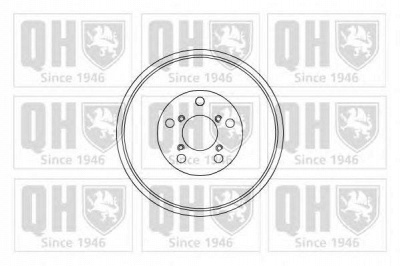 QUINTON HAZELL bdr356 -  Тормозной барабан